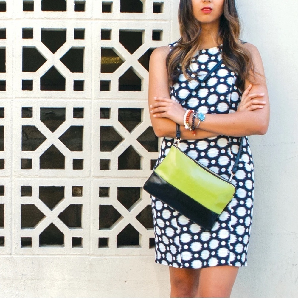 TORI RICHARD HONOLULU Dot Me Penelope Jacquard sophisticated classic dress 6